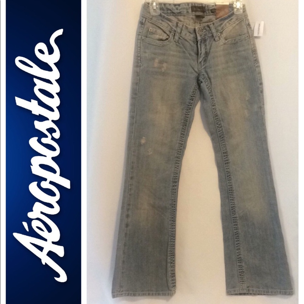 🍀Aeropostale Skinny Flare🍀NWT- JNS#0016